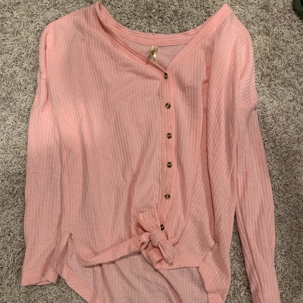 Aeropostale pink long sleeve